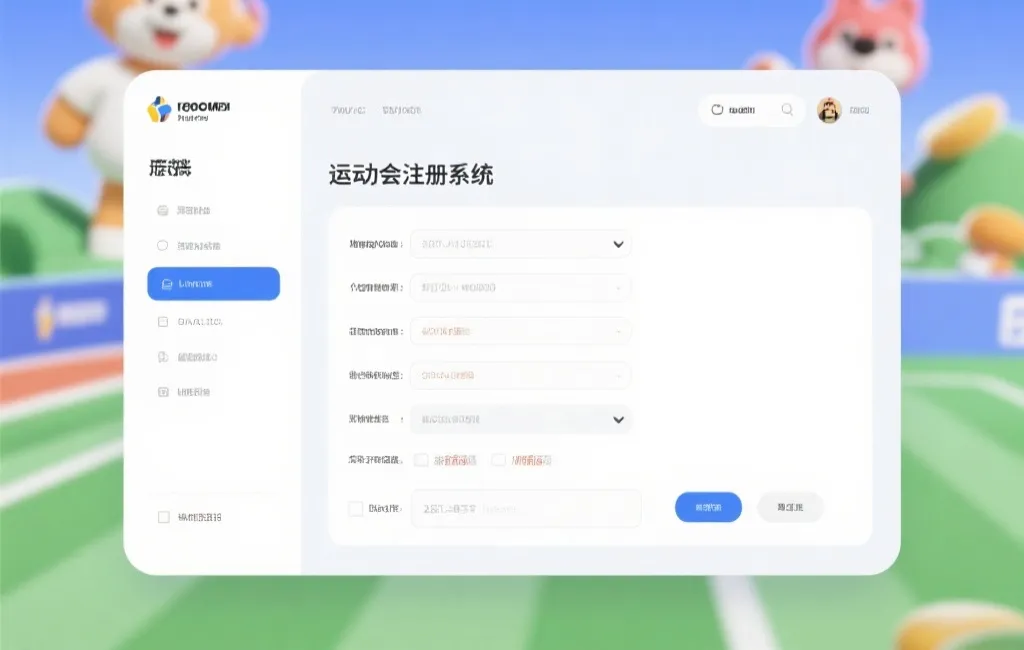 动物运动会注册系统深度解读：结构透明，安全高效的信息流转之道 封面图